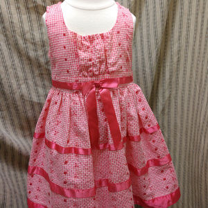 Pink Checkered Dress